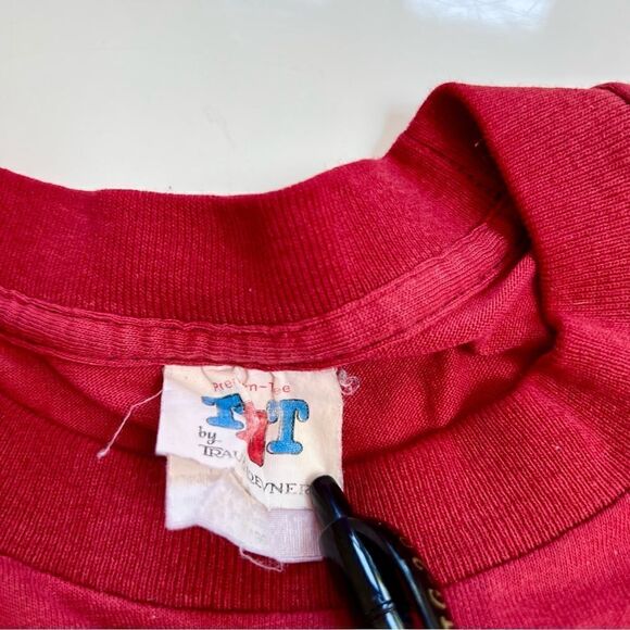 Vintage 1990s Florida State Seminoles Single Sitch Retro T-Shirt - Picture 7 of 10